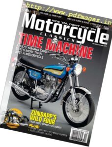 Motorcycle Classics – November-December 2016
