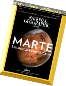 National Geographic Italia — Novembre 2016