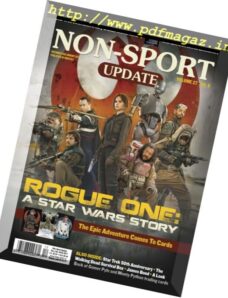 Non-Sport Update — December 2016 — January 2017
