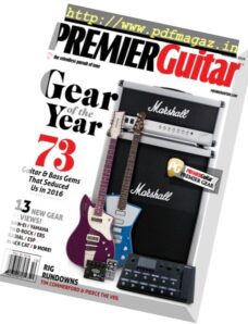 Premier Guitar — December 2016