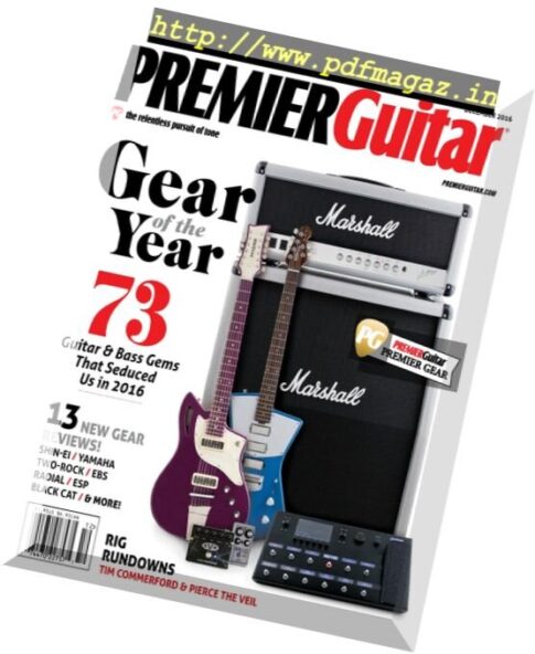 Premier Guitar – December 2016