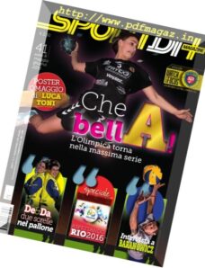 Sportdi+ Magazine — Maggio-Giugno 2016