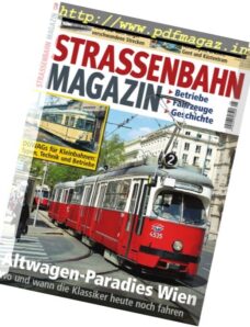 Strassenbahn Magazin — August 2016