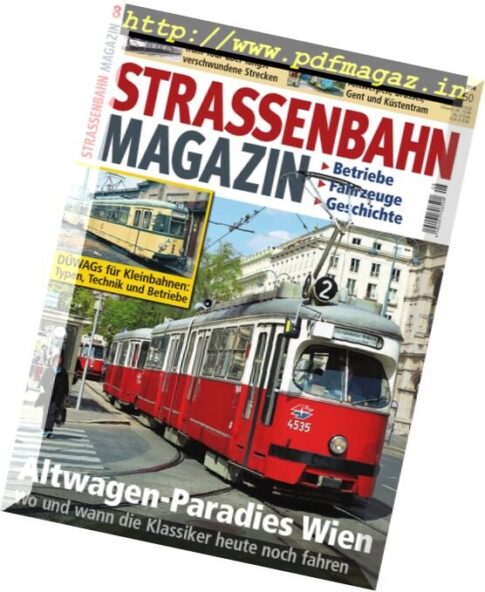 Strassenbahn Magazin – August 2016