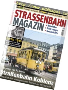Strassenbahn Magazin — Dezember 2016