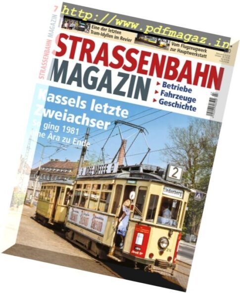 Strassenbahn Magazin — Juli 2016