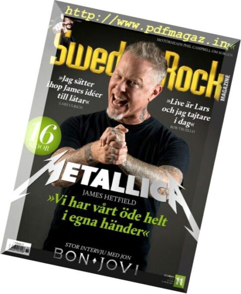 Sweden Rock Magazine — December 2016