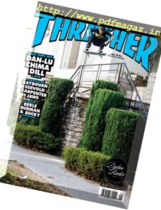 Thrasher Skateboard Magazine – January 2017