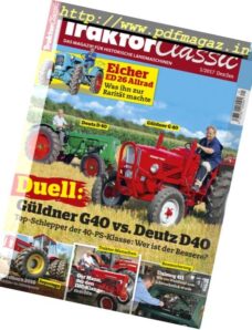 Traktor Classic – Dezember 2016 – Januar 2017