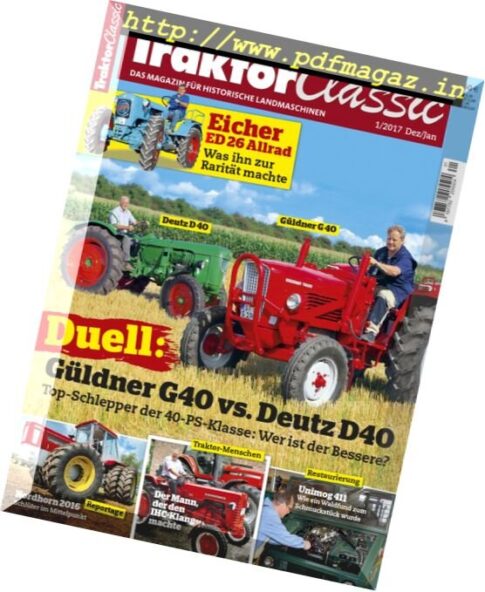 Traktor Classic – Dezember 2016 – Januar 2017