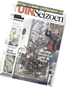 Tuin Seizoen – November-December 2016