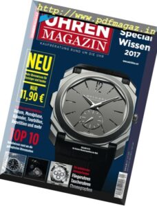 Uhren Magazin — Special Wissen 2017