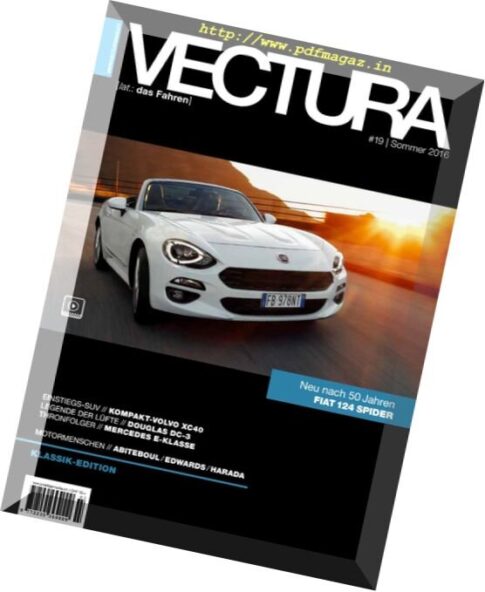 Vectura Magazin — Sommer 2016