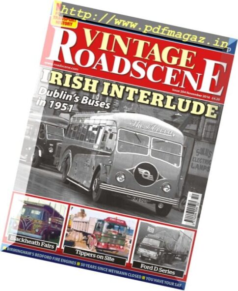 Vintage Roadscene – November 2016
