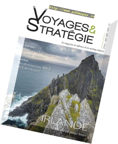 Voyages & Strategie — Novembre-Decembre 2016