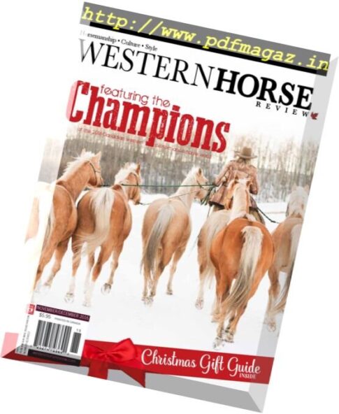 Western Horse Review — Special — November-December 2016