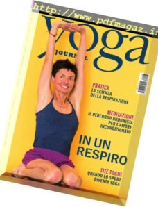 Yoga Journal Italia – Ottobre 2016