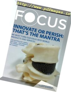 ATSE Focus Magazine — April 2016