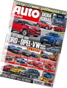 Auto Zeitung – 16 November 2016