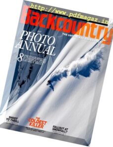 Backcountry Magazine – December 2016