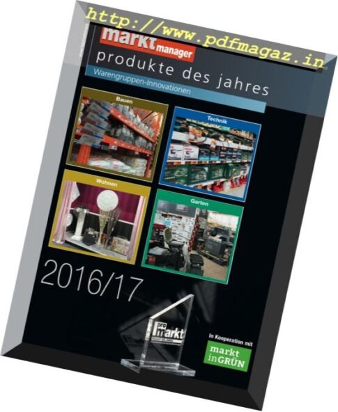 Bau Markt Manager – Produkte des Jahres 2016-2017
