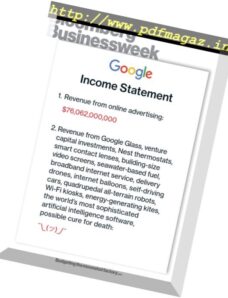 Bloomberg Businessweek USA — 12 December 2016