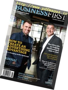 Business First Magazine – December 2016 – January 2017