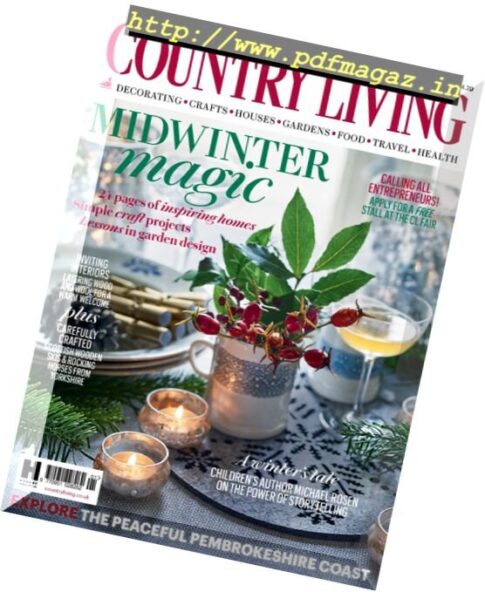 Country Living UK – January 2017