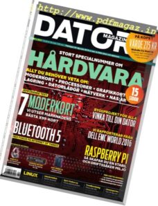 Dator Magazin — Nr.1, 2017