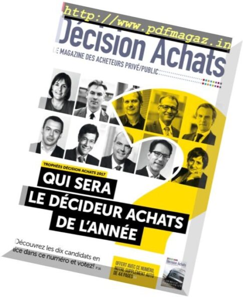 Decision Achats — Novembre 2016 — Janvier 2017