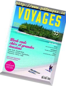 Desirs de Voyages – N 57, 2016