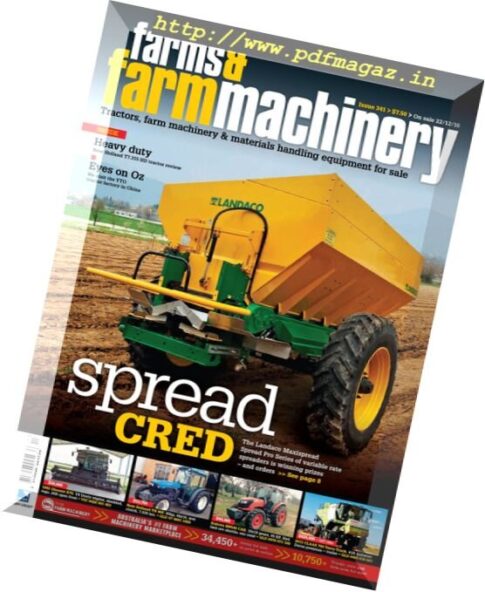 Farms & Farm Machinery – Issue 341, 2016