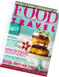 Food and Travel – Juli-August 2010