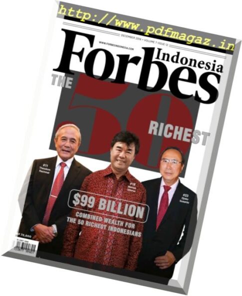 Forbes Indonesia — December 2016