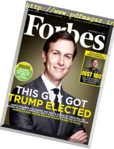 Forbes USA — 20 December 2016