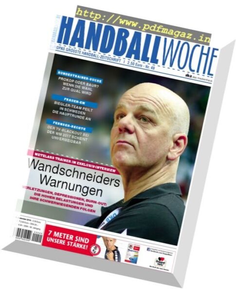 Handballwoche – 6 Dezember 2016