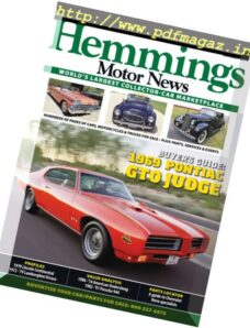 Hemmings Motor News – January 2017