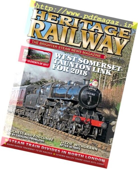 Heritage Railway – December 15 – 12 January 2016