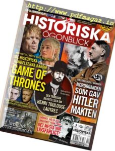 Historiska Ogonblick – Nr.4, 2016