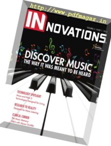 Innovations — Volume 6 — Issue 1, 2016