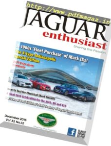 Jaguar Enthusiast – December 2016