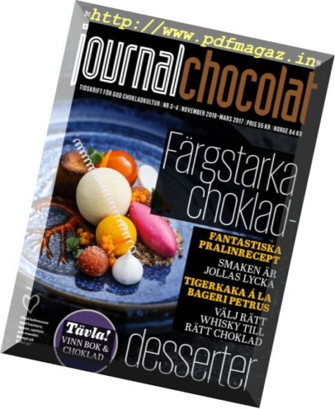 Journal Chocolat — November 2016 — Mars 2017