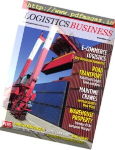 Logistics Business Magazine — November 2016