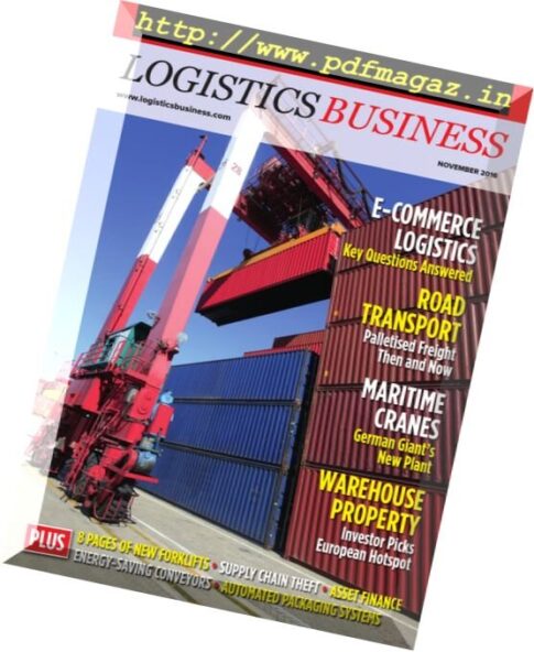 Logistics Business Magazine – November 2016