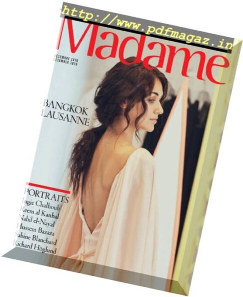 Madame Magazine — Decembre 2016