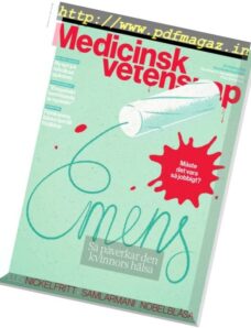 Medicinsk Vetenskap – December 2016