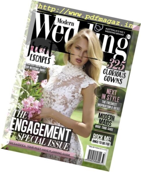 Modern Wedding — Issue 73, 2016
