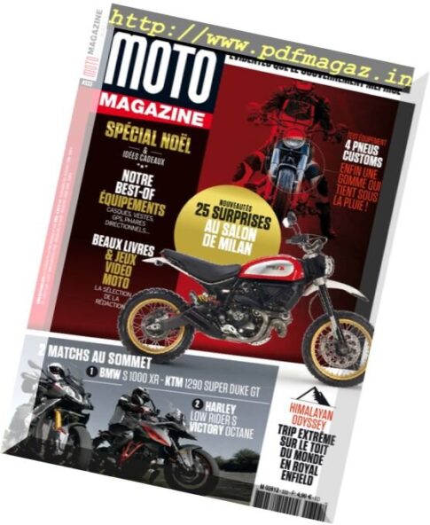 Moto Magazine – Decembre 2016 – Janvier 2017