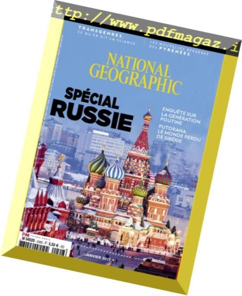 National Geographic France – Janvier 2017