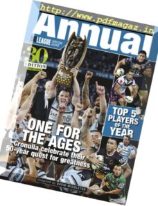 Official Rugby League Annual — 2016